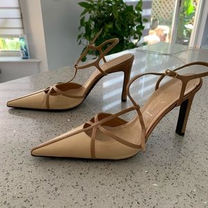 Casadei slingback heels